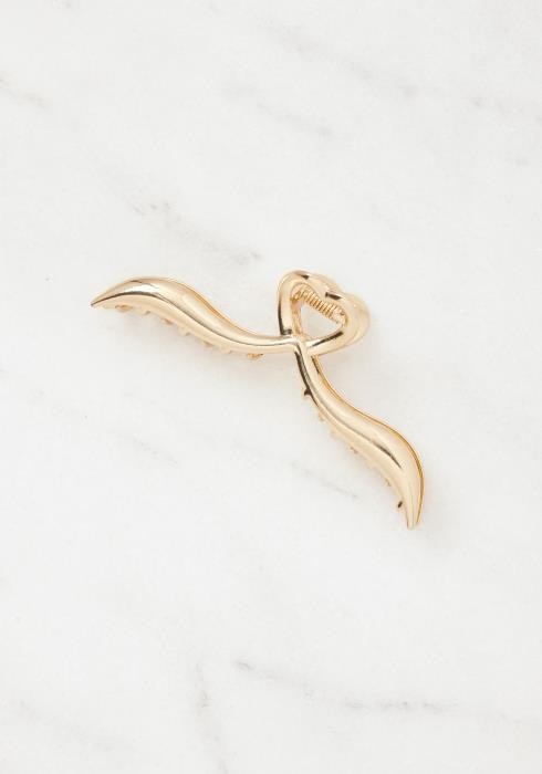 mermaid heart claw clip