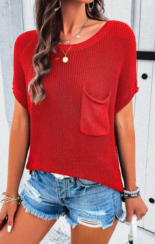 Knit Sleeveless Sweater