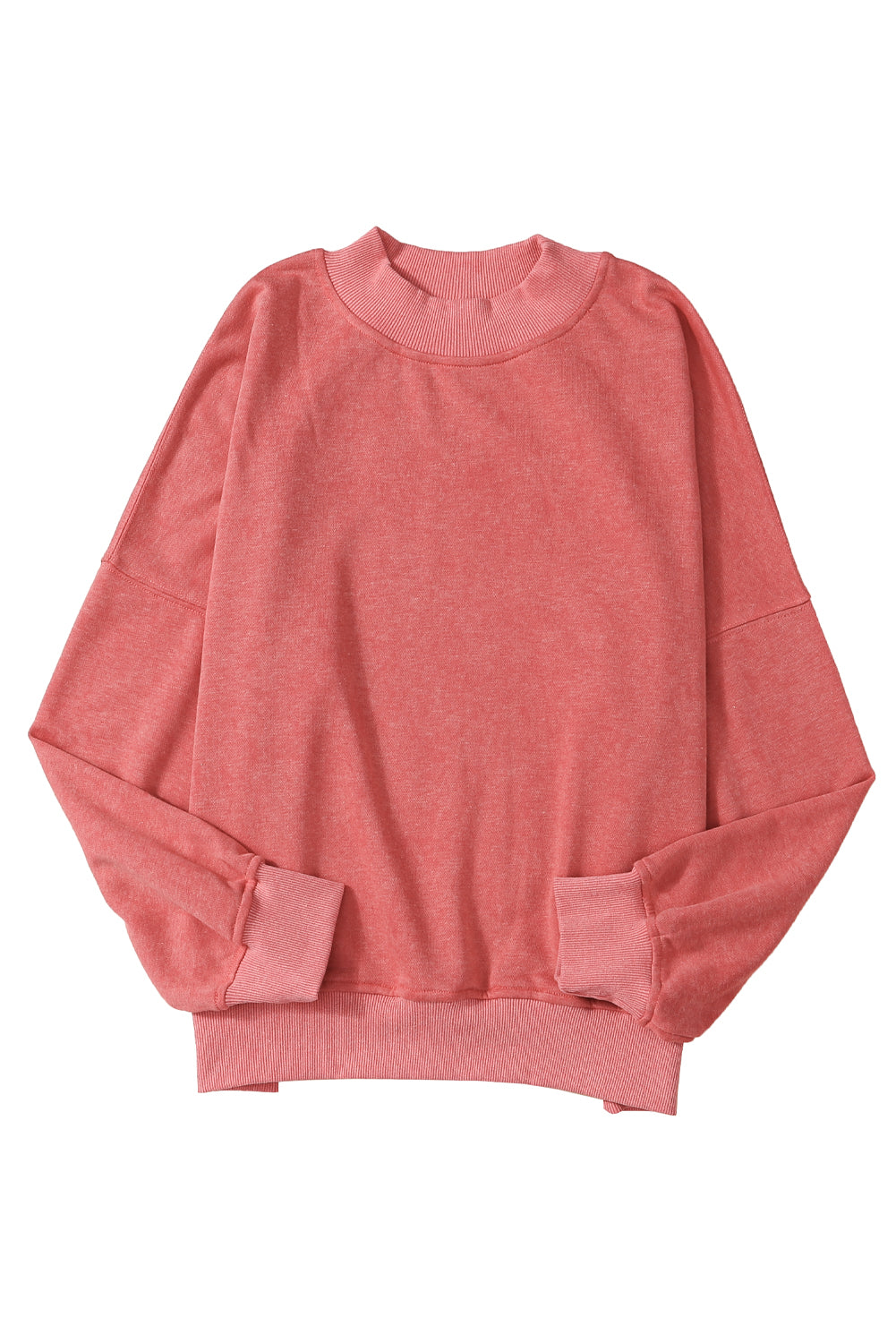 Washed Drop Shoulder Crewneck Sweatshirt