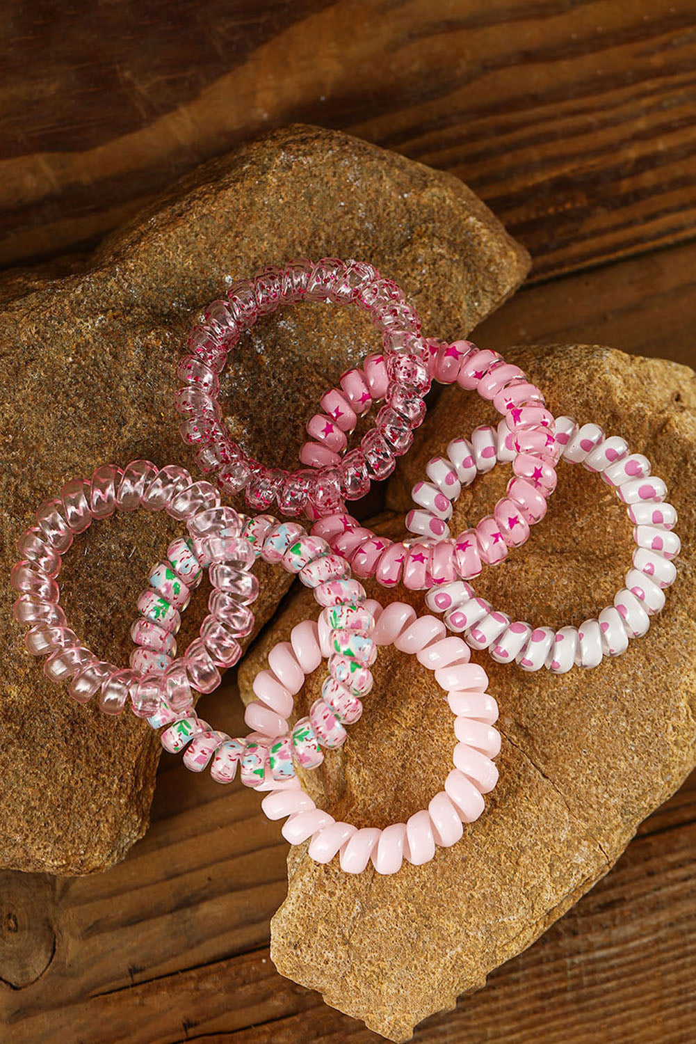 Pink Hair Ties